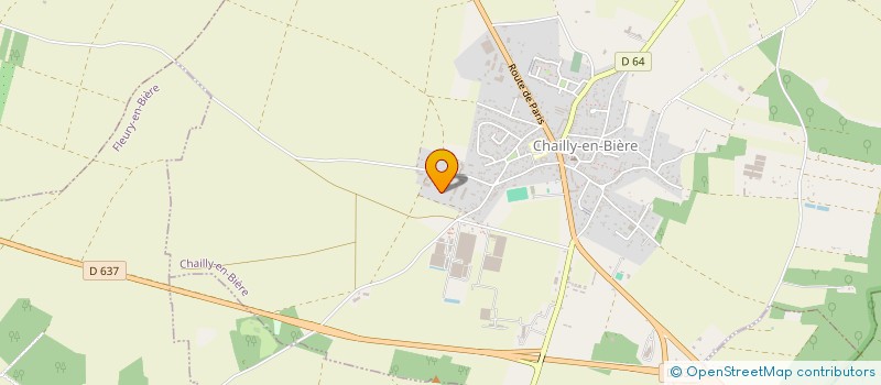 localisation de l'entreprise MADAME LINDSAY COGNON  CHAILLY-EN-BIERE