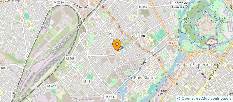 localisation de l'entreprise MADAME LINDSAY DASSONNEVILLE à LILLE