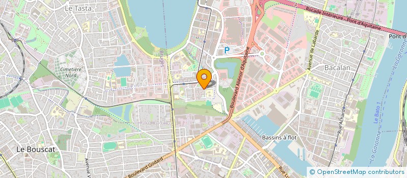 localisation de l'entreprise MADAME LINDSAY DELANDE  BORDEAUX