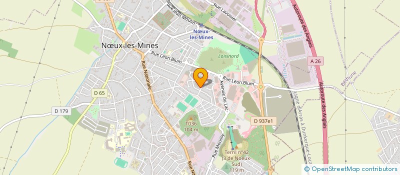 localisation de l'entreprise MADAME LINDSAY DEMAILLY  NUX-LES-MINES