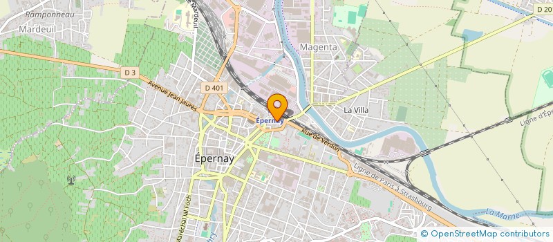 localisation de l'entreprise MADAME LINDSAY DESHAIES à EPERNAY