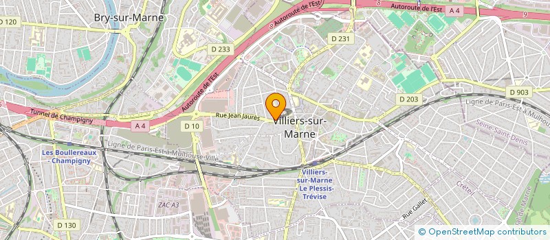 localisation de l'entreprise MADAME LINDSAY DJAOUK  VILLIERS-SUR-MARNE