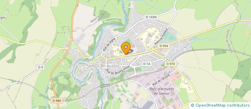 localisation de l'entreprise MADAME LINDSAY ECK  SEMUR-EN-AUXOIS