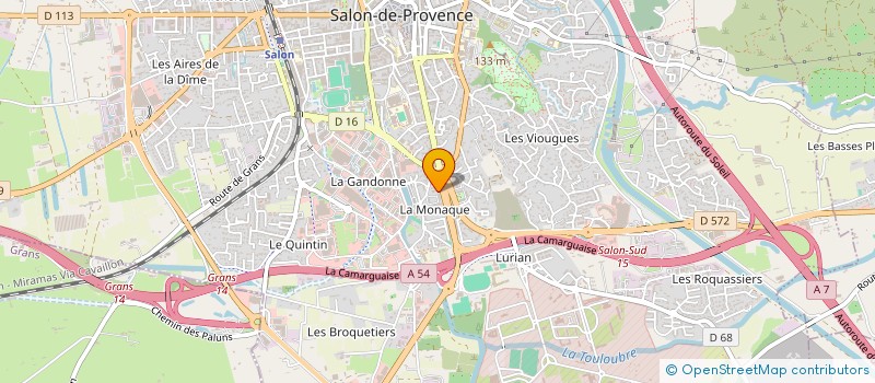 localisation de l'entreprise MADAME LINDSAY FREDIANI  SALON-DE-PROVENCE