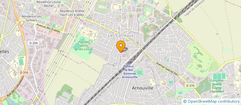 localisation de l'entreprise MADAME LINDSAY GNABOU  VILLIERS-LE-BEL