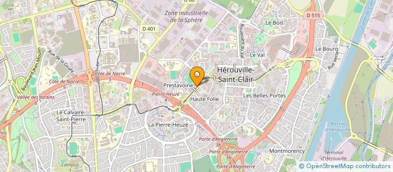 localisation de l'entreprise MADAME LINDSAY GUELLE à HEROUVILLE-SAINT-CLAIR