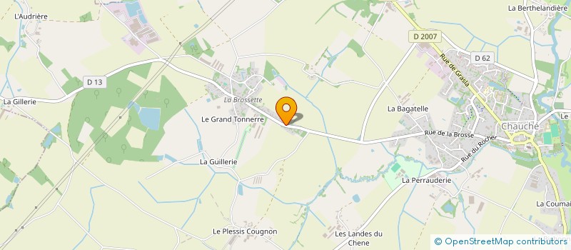 localisation de l'entreprise MADAME LINDSAY GUIBRETEAU  LES HERBIERS