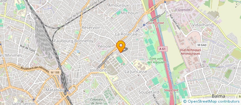 localisation de l'entreprise MADAME LINDSAY JHURRY à TOULOUSE