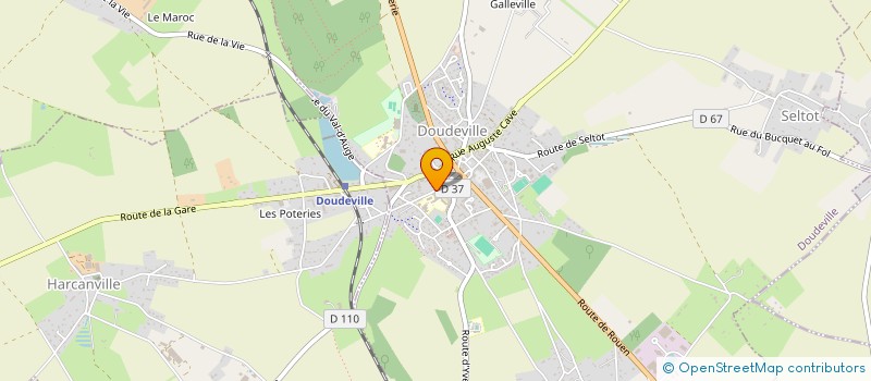 localisation de l'entreprise MADAME LINDSAY LEQUESNE  DOUDEVILLE