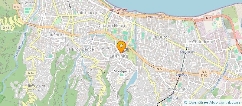 localisation de l'entreprise MADAME LINDSAY MARDAYE  SAINT-DENIS