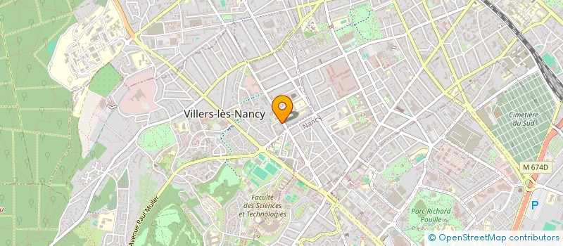 localisation de l'entreprise MADAME LINDSAY MUTZ  VILLERS-LES-NANCY