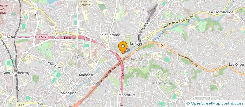 localisation de l'entreprise MADAME LINDSAY NGANGA à MARSEILLE