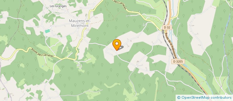 localisation de l'entreprise MADAME LINDSAY PORTAIS  MAUZENS-ET-MIREMONT