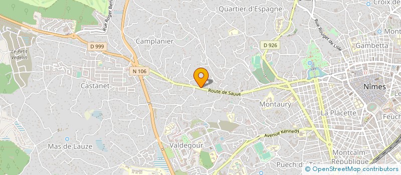 localisation de l'entreprise MADAME LINDSAY RONDEAUX à NIMES