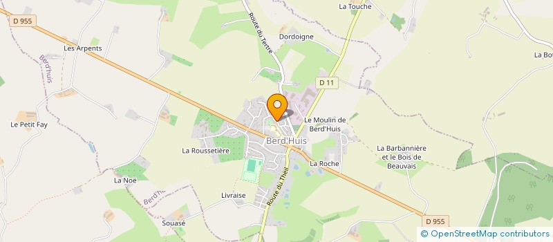 localisation de l'entreprise MADAME LINDSAY SAPOTILLE à BERD'HUIS