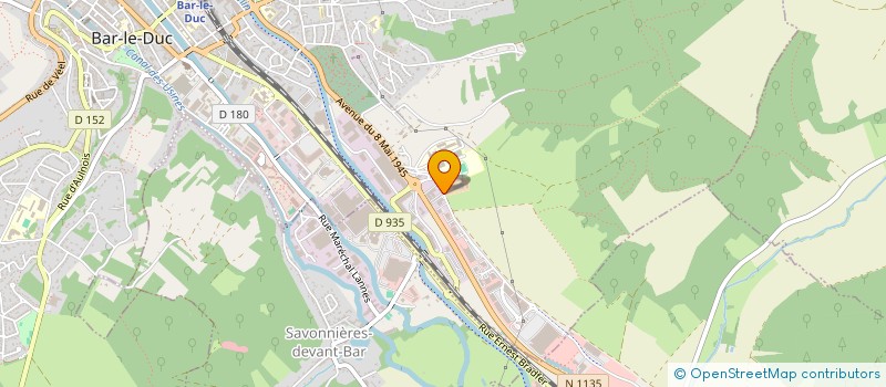 localisation de l'entreprise MADAME LINDSAY SIMAR  BAR-LE-DUC