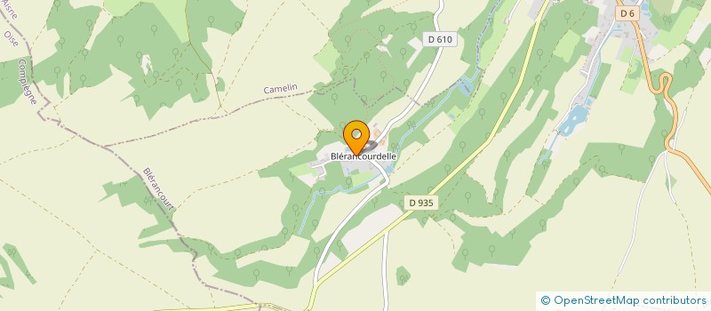 localisation de l'entreprise MADAME LINDSAY SORETTE  BLERANCOURT