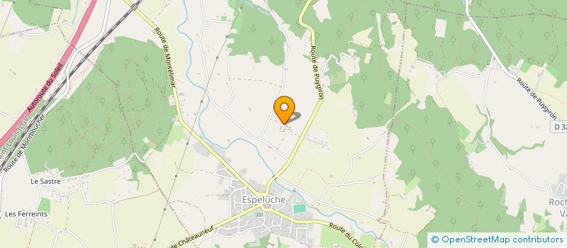 localisation de l'entreprise MADAME LINDSAY VILLE  ESPELUCHE