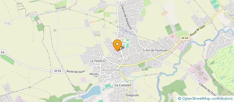 localisation de l'entreprise MADAME LINDSEY AUBIN à AUSSONNE