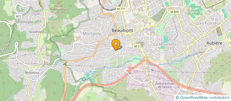 localisation de l'entreprise MADAME LINDSEY COURTIN  BEAUMONT