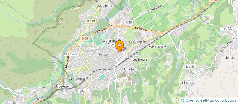 localisation de l'entreprise MADAME LINDSEY GLAY  PRADES