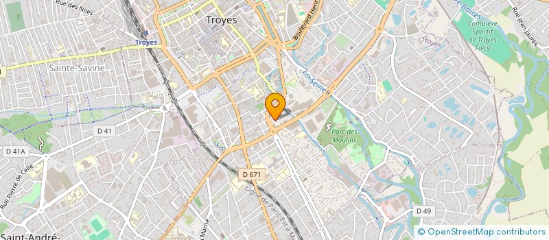 localisation de l'entreprise MADAME LINDSEY GONNIER  TROYES