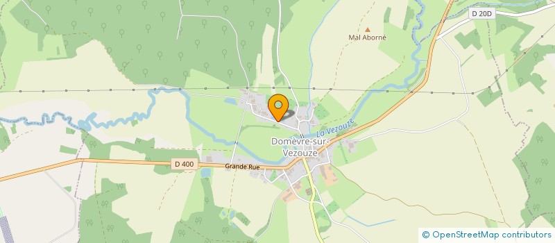 localisation de l'entreprise MADAME LINDSEY VRAU  DOMEVRE-SUR-VEZOUZE