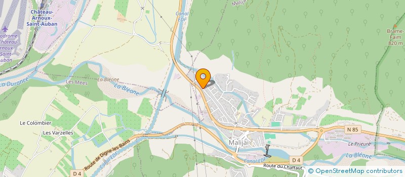 localisation de l'entreprise MADAME LINDSY WAGNER  MALIJAI