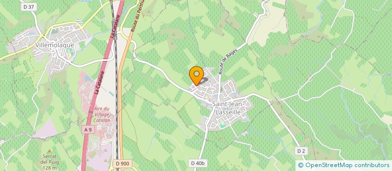 localisation de l'entreprise MADAME LINE BENET  ELNE