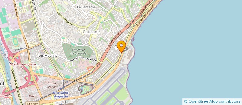 localisation de l'entreprise MADAME LINE BENSUSSAN à NICE