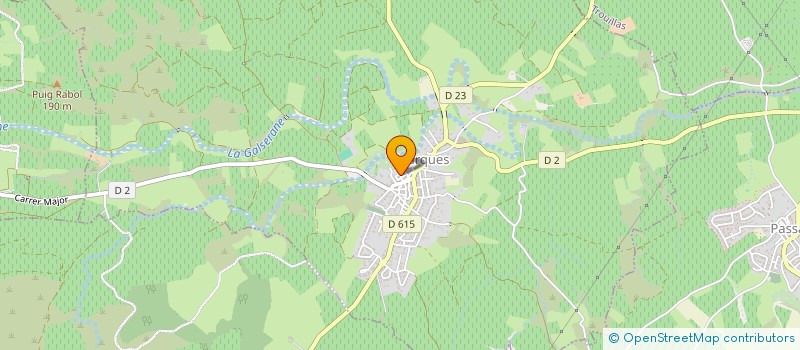 localisation de l'entreprise MADAME LINE BOYER  FOURQUES