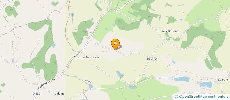 localisation de l'entreprise MADAME LINE BRUNI  LAYRAC