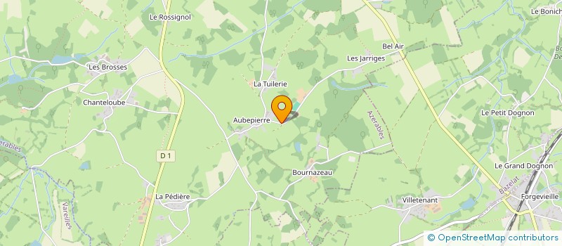 localisation de l'entreprise MADAME LINE CHAGNAULT à AZERABLES