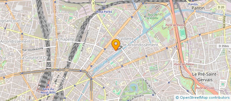 localisation de l'entreprise MADAME LINE CORTES  PARIS