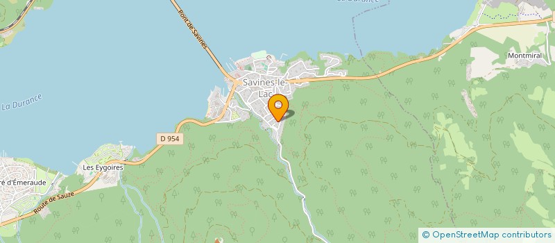 localisation de l'entreprise MADAME LINE DARMEDRU  SAVINES-LE-LAC
