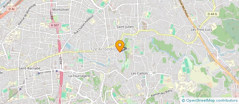 localisation de l'entreprise MADAME LINE DONADIO à MARSEILLE