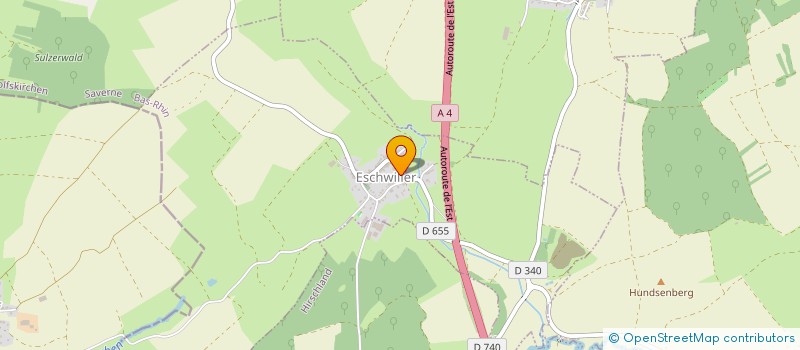 localisation de l'entreprise MADAME LINE ENGER  ESCHWILLER