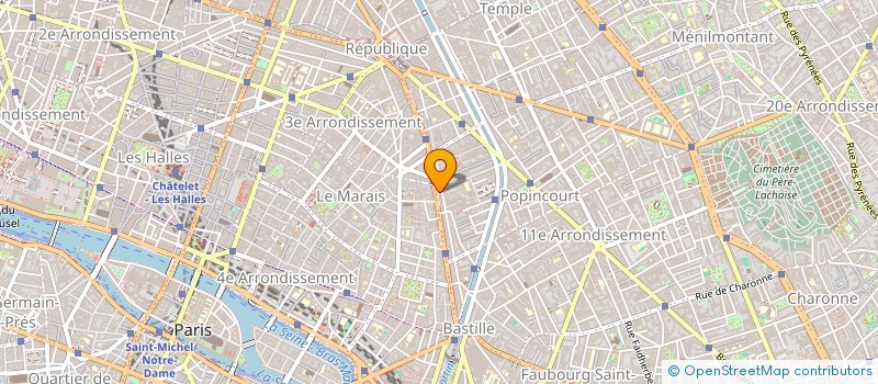 localisation de l'entreprise MADAME LINE FOEZON  PARIS