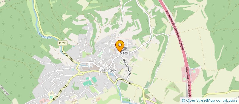 localisation de l'entreprise MADAME LINE FRIEDRICH  SELONGEY