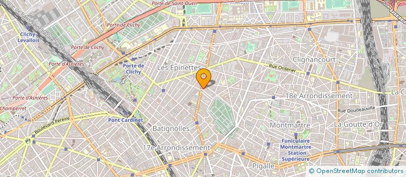 localisation de l'entreprise MADAME LINE GENESTIER  PARIS