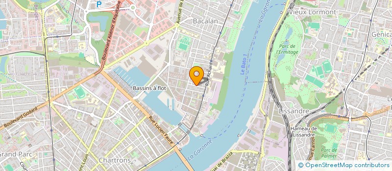 localisation de l'entreprise MADAME LINE GRYGIELSKI  BORDEAUX