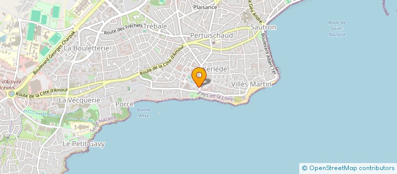 localisation de l'entreprise MADAME LINE HIKIM à SAINT-NAZAIRE