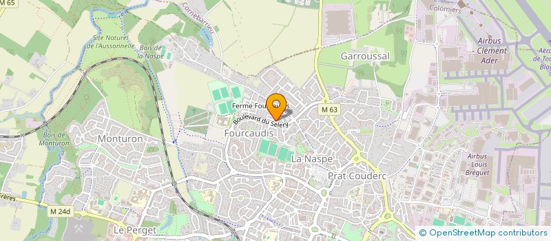 localisation de l'entreprise MADAME LINE IBO à COLOMIERS