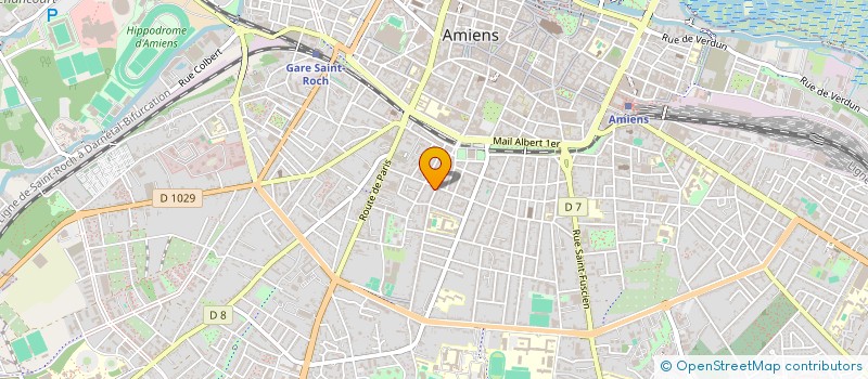 localisation de l'entreprise MADAME LINE LANCOUTIN  AMIENS