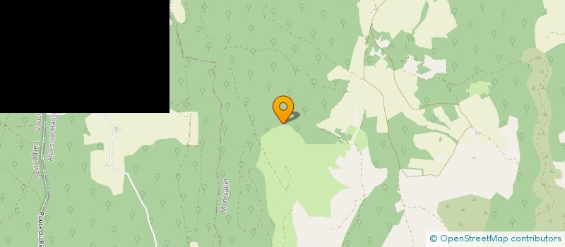 localisation de l'entreprise MADAME LINE MARIE ROUSSET  MONTSALIER