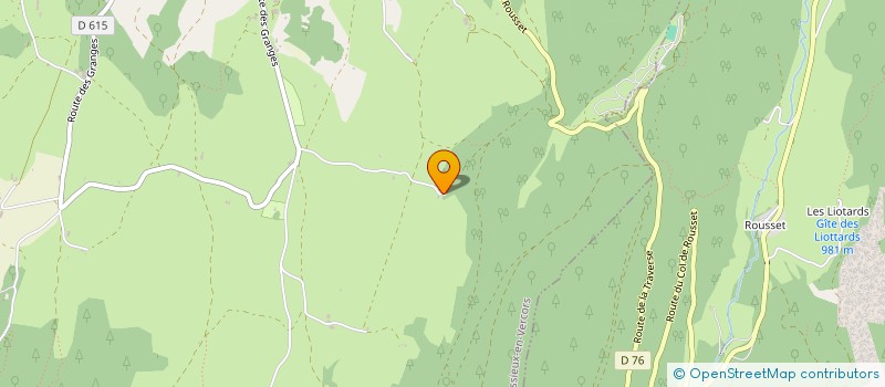 localisation de l'entreprise MADAME LINE MERCHAT  VASSIEUX-EN-VERCORS