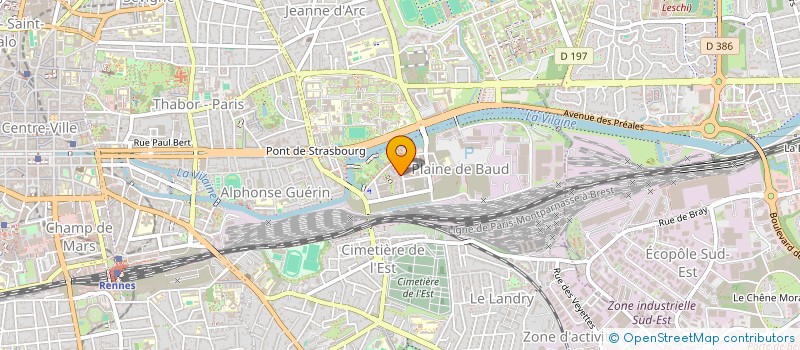 localisation de l'entreprise MADAME LINE MORIN  RENNES