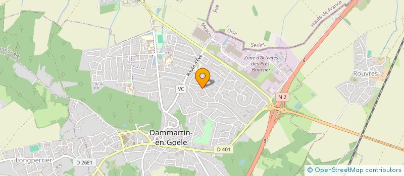 localisation de l'entreprise MADAME LINE NAPASEUT  DAMMARTIN-EN-GOELE