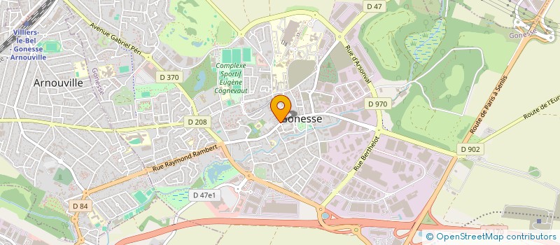 localisation de l'entreprise MADAME LINE NORMANDIE  GONESSE