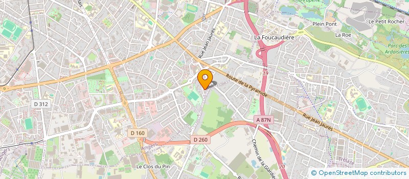 localisation de l'entreprise MADAME LINE PEREIRA MENDES à MONTREVAULT-SUR-EVRE